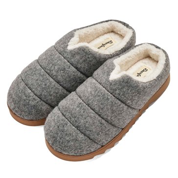 Dearfoams Women's Nadine Felted Clog with Notch