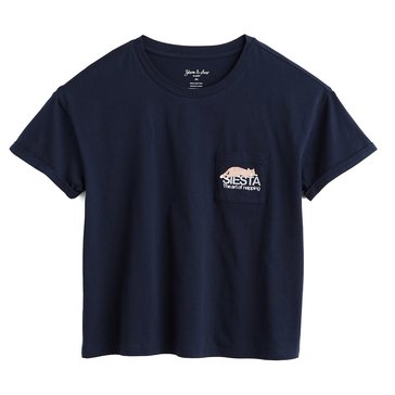 Yarn & Sea Women's Cat Sleep Tee