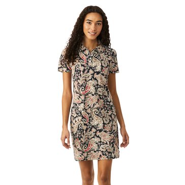 Nautica Women's Camden Paisley Polo Dress