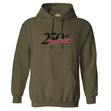 MV Sport USMC 250th Official Logo FC Adult Hoodie