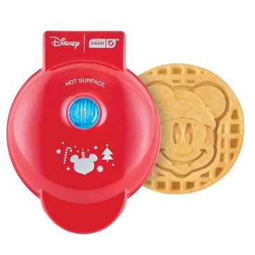 Dash Disney Holiday Mickey Mini Waffle Maker