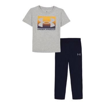 Under Armour Toddler Boys' Tech Short Sleeve Jogger Set