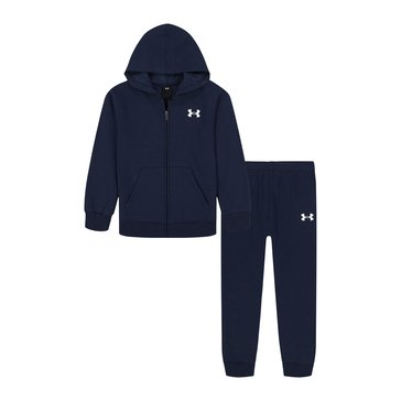 Under Armour Toddler Boys' Logo Full Zip Set