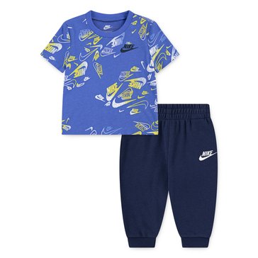 Nike Infant Boys' Sportswear Reveal All Over Print Pant Set