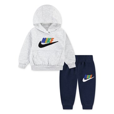 Nike Infant Boys' Club Chenille Pull Over Hoody Jogger Set