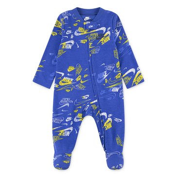 Nike Newborn Boys' Sportswear All Over Print Reveal Footed Coverall