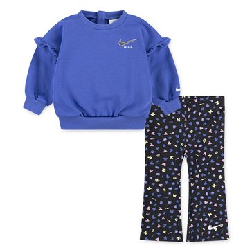 Nike Infant Girls' Essentials All Over Print Femme Set