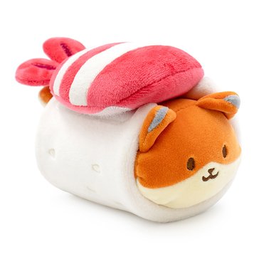 Anirollz Shrimp Sushi Foxiroll Small Outfitz Plush