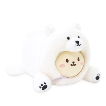 Anirollz Polar Bear Bunniroll Small Outfitz Plush