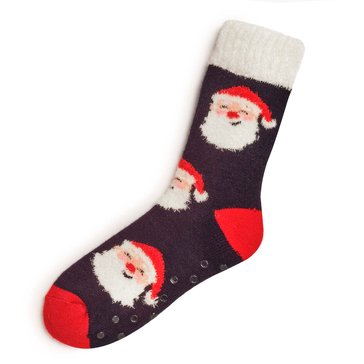 Legale Women's Feather Top Santa Lodge Sock
