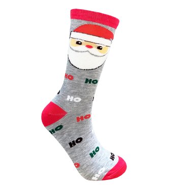 Legale Women's Boucle Santa Crew Socks