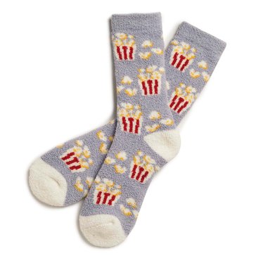 Legale Women's Popcorn Crew Socks
