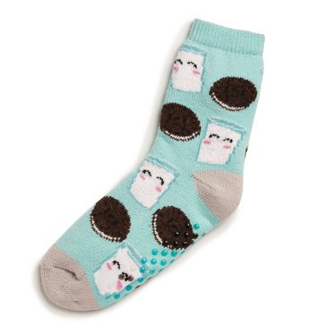 Legale Women's Milk And Cookies Crew Socks