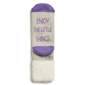 Legale Women's The Little Things Cozy Cuff Crew Socks