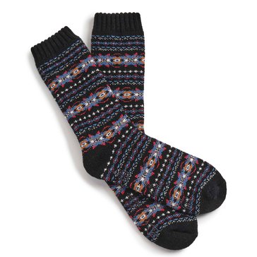 Legale Men's Nordic Cabin Slipper Socks
