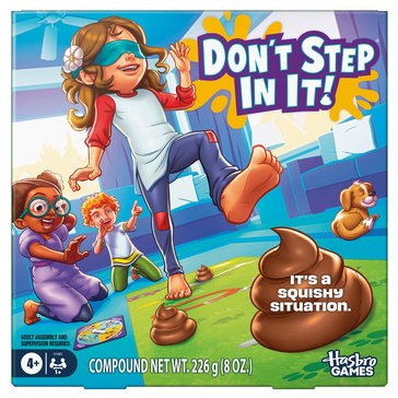 Hasbro Gaming Don't Step In It! Board Game