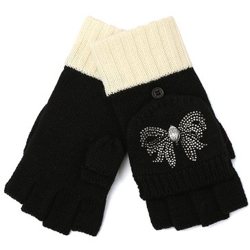 Kurt Geiger Belgravia Bow Pop Top Gloves