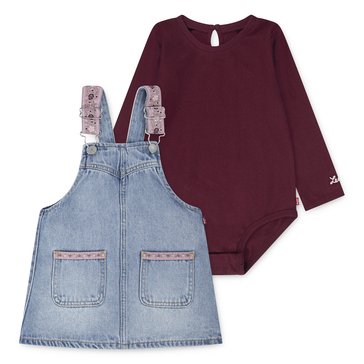 Levi's Newborn Girls' Western Skirtall Set