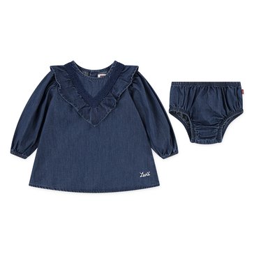 Levi's Infant Girls' Wild West Ruffle Dress Set