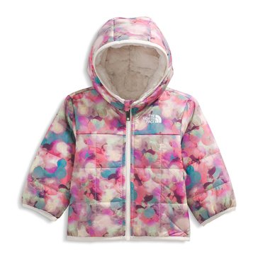 The North Face Baby Girls' Reversible Printed Shasta Full Zip Hooded Jacket