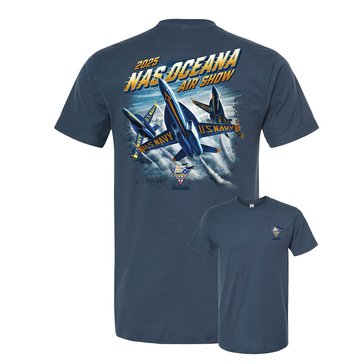 Navy Pride NAS Oceana Air Show 2025 Blue Angels Event Tee