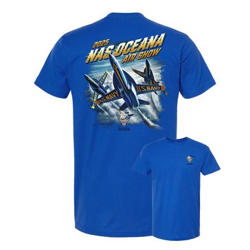 Navy Pride NAS Oceana Air Show Blue Angels Fat Albert Youth Tee