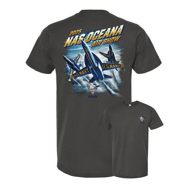 Navy Pride NAS Oceana Blue Angels Past Meets Present Youth Tee