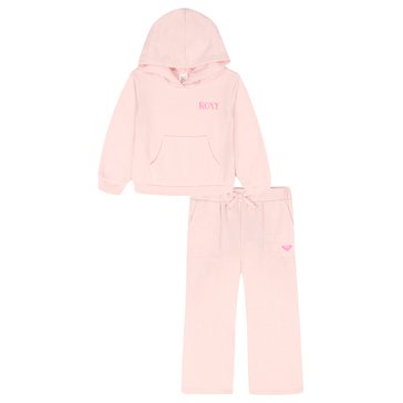 Roxy Baby Girls' Hoodie and Wide Leg Pants Set
