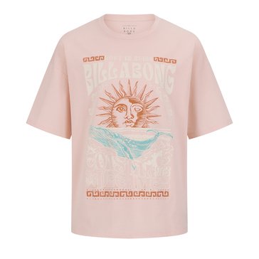 Billabong Big Girls' Bliss Oversized Graphic Tee