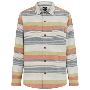 Billabong Little Boys' Long Sleeve Striped Shirt