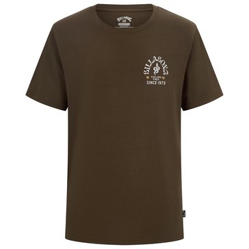 Billabong Big Boys' Short Sleeve Coiled Tee