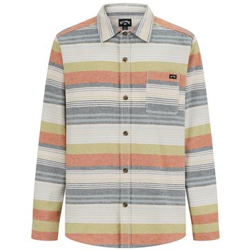 Billabong Big Boys' Long Sleeve Striped Shirt