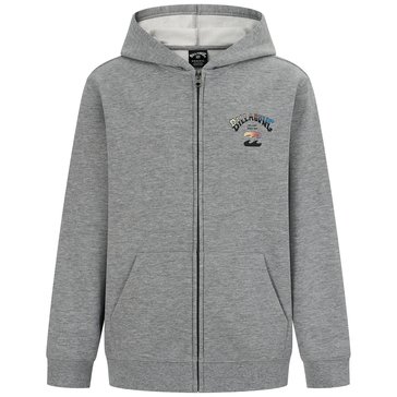 Billabong Big Boys' Arch Fade Full Zip Hoodie