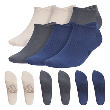 Adidas Men's Superlite Classic No Show Socks, 6-Pack