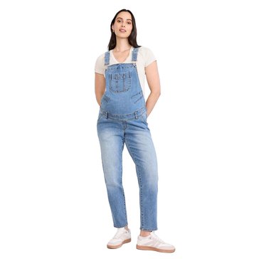 Motherhood Maternity Slouchy Straight Leg Overalls