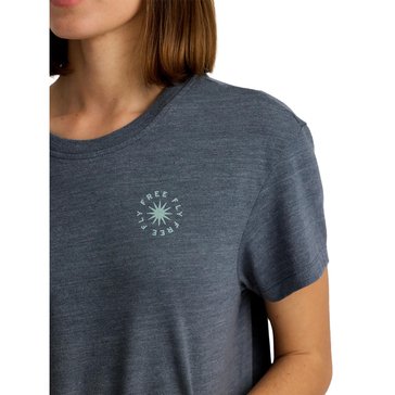 Free Fly Women's Fan Palm Graphic Tee