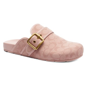 Coach Women's Archival Buckle Canvas Clog