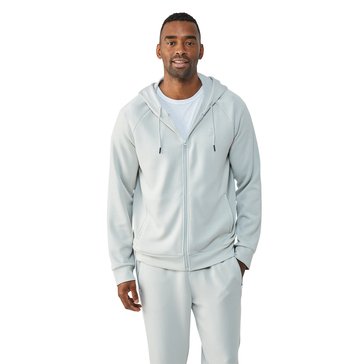 3 Paces Men's Fleece Full Zip Hoodie