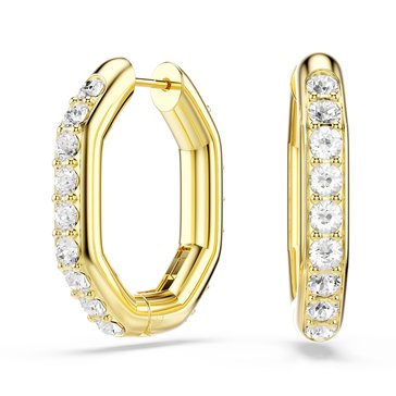 Swarovski Dextera Octagon Mini Hoop Earrings