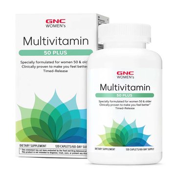 GNC Women's 50 Plus Multivitamin Caplets