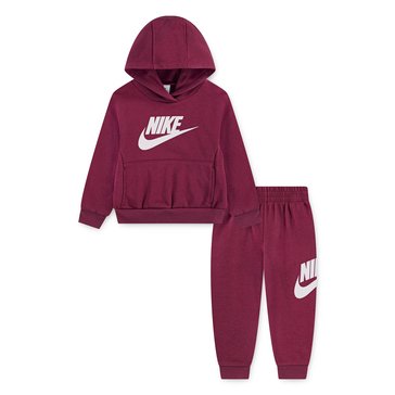 Nike Toddler Girls' Club Fleece Pullover Hoodie and Jogger Set