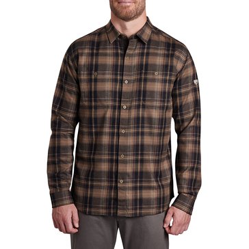 Kuhl Men's Fugitive Light Weight Flannel Long Sleeve Shirt