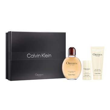 Calvin Klein Obsession for Men Eau de Toilette 3-Piece Gift Set