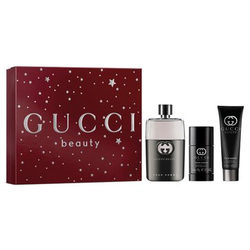 Gucci Guilty Pour Homme Eau de Toilette 3-Piece Gift Set