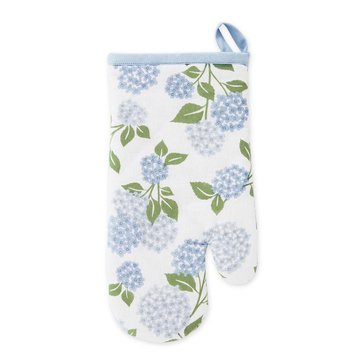 Design Imports Hydrangea Oven Mitt