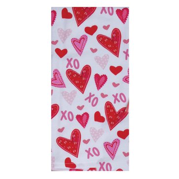 Kay Dee Heart Toss Kitchen Towel