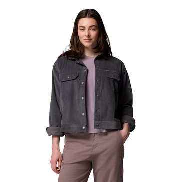 Columbia Women's Blue Point Creek Short Corduroy Shacket