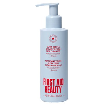 First Aid Beauty Ultra Gentle Cream-to-Foam Cleanser