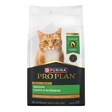 Purina Pro Plan Adult Indoor Chicken And Rice Dry Cat Food