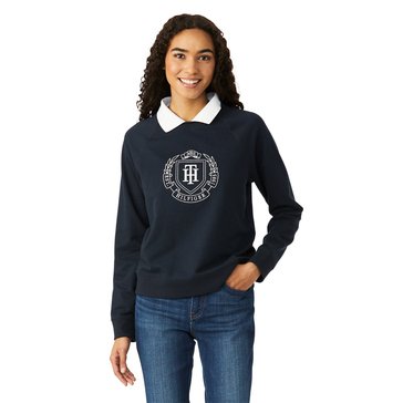 Tommy Hilfiger Women's Logo Crew Neck Sweatshirt